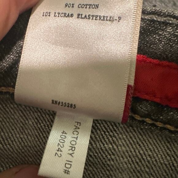 Women’s X2 Skinny W01 Ultra low rise skinny leg size 2 Long gray quality denim - Picture 7 of 12